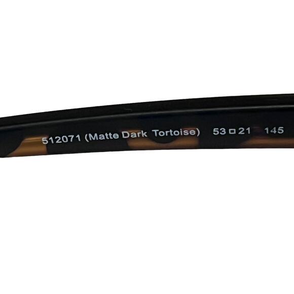 Coach Sunglasses Matte Dark Tortoise—Read - Picture 4 of 8